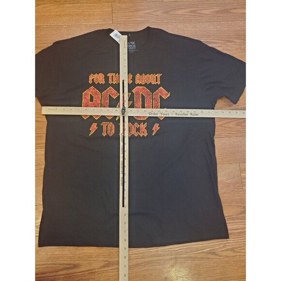 AC/DC Tshirt Men's Sz XL 'For Those About To‎ Rock' Officially Licensed B… - Picture 4 of 5